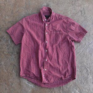 Vintage Eddie Bauer Plaid Button Up